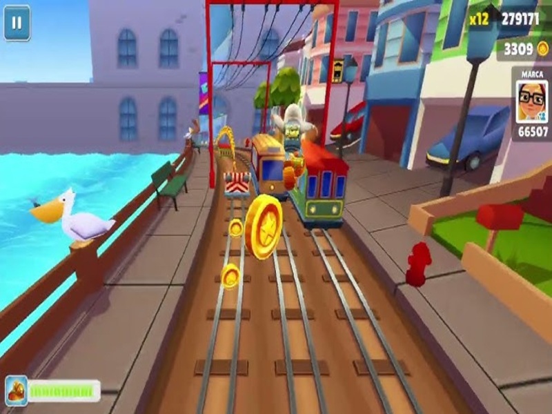 Đồ họa 3d hack Subway Surfers