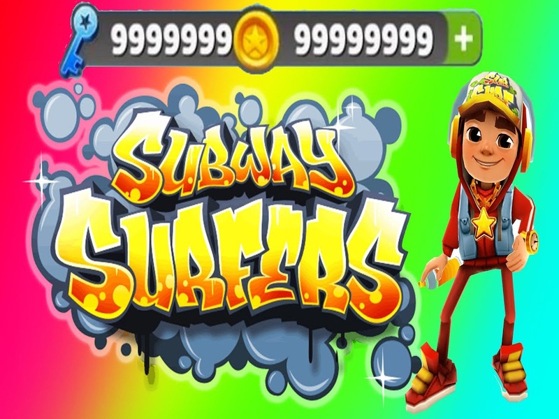 Full tiền trong hack Subway Surfers