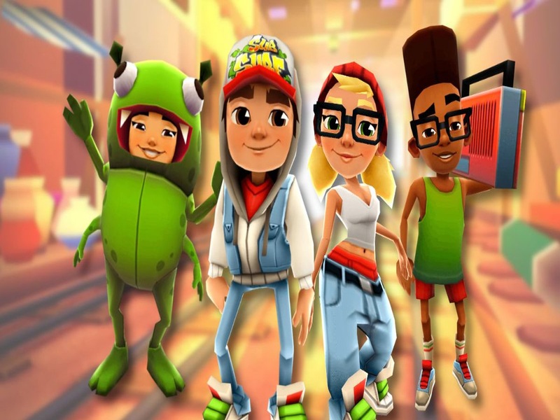 Nhân vật đa dạng trong hack Subway Surfers