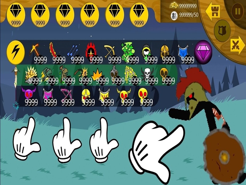 Hack Stick War Legacy có vàng không giới hạn 