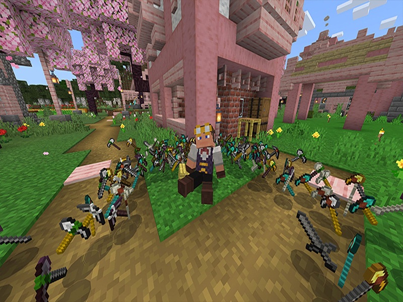 Giao diện trong đánh giá về Minecraft