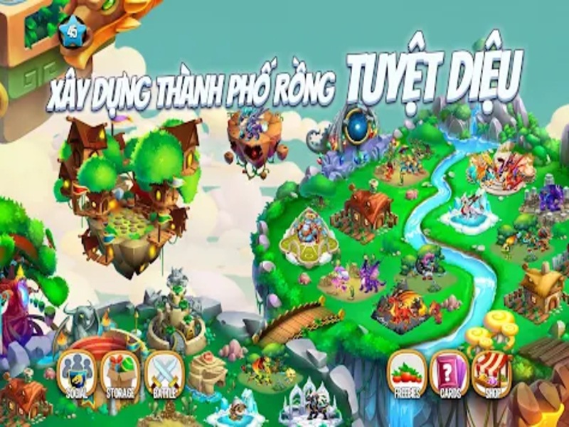 Nhiệm vụ khi chơi Hack Dragon City