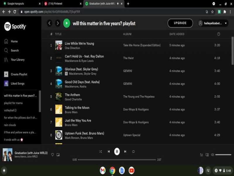 Phát bài hát theo yêu cầu Spotify Premium Mod Apk