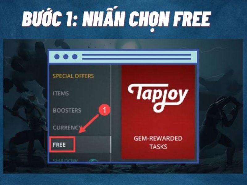 Bước 1. Nhấp vào nút Free.