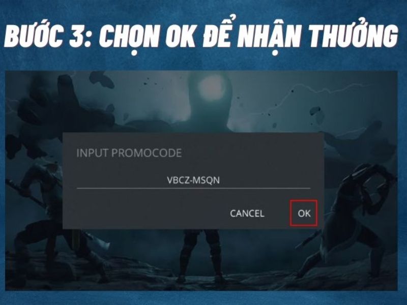 Bước 3. Cuối cùng, nhấp vào OK để nhận phần thưởng.