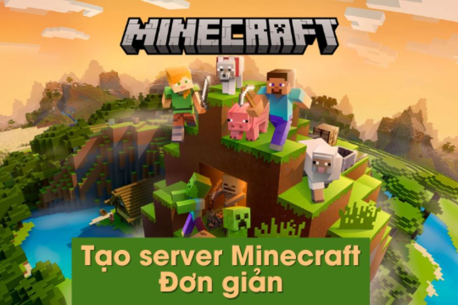 Hướng Dẫn Cách Tạo Server Minecraft PE và PC Chi Tiết